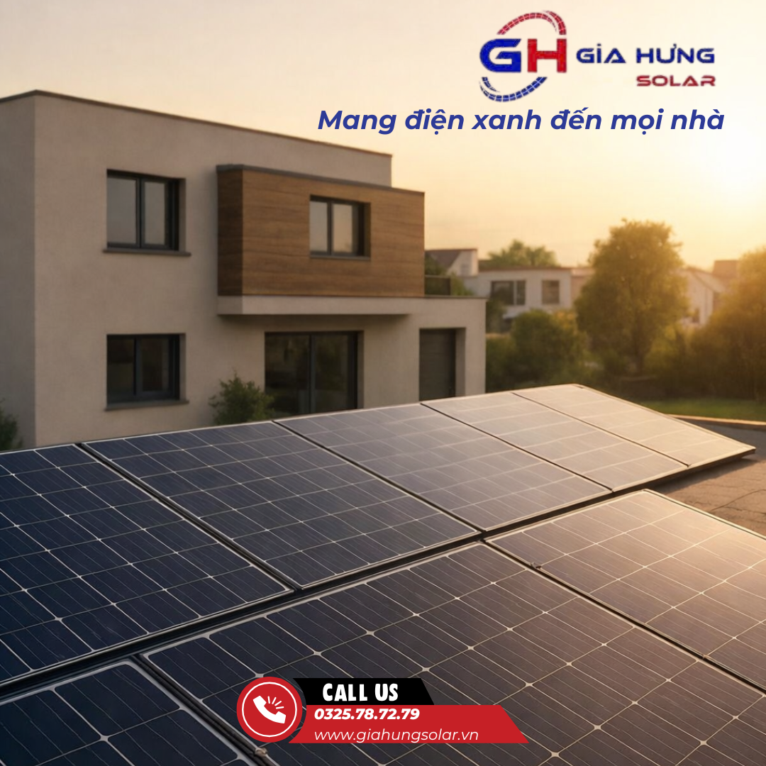 Mái nhà là yếu tố cốt lõi, quyết định hiệu suất và độ an toàn khi lắp điện mặt trời