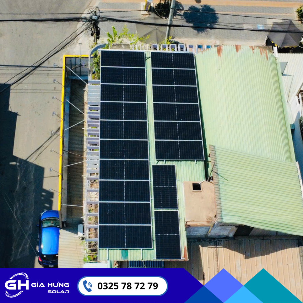 Hệ thống điện mặt trời gia đình hệ hòa lưới 10kW cho gia đình – chú Minh