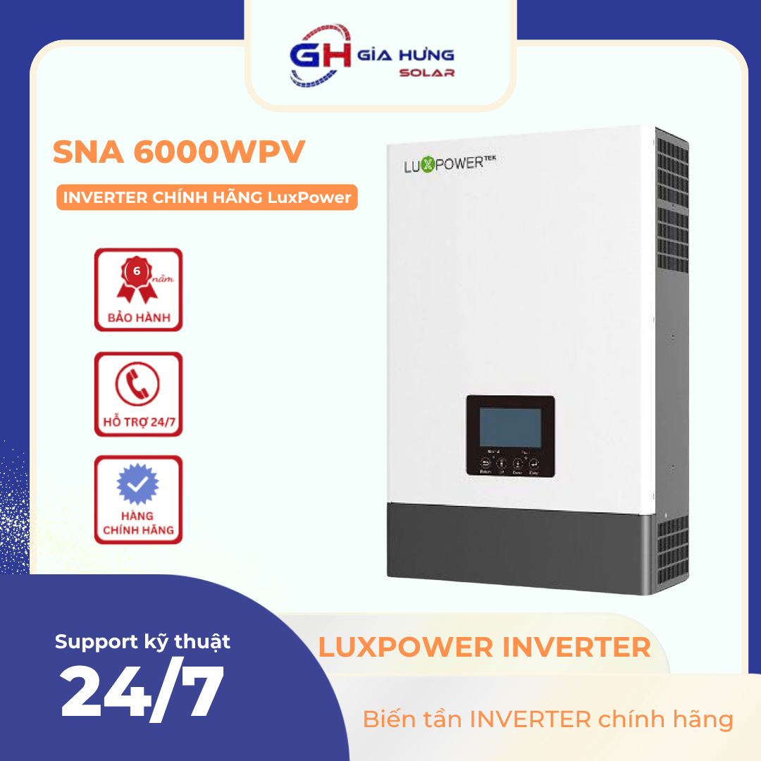 INVERTER HYBRID LUXPOWER SNA6000WPV