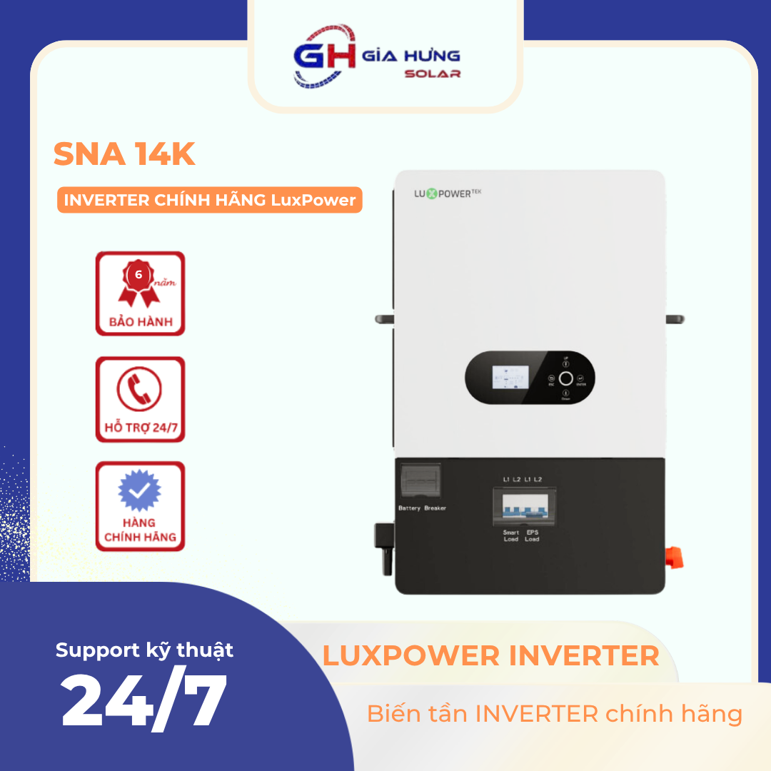 Inverter hybrid LUXPOWER 14KW (SNA14K)