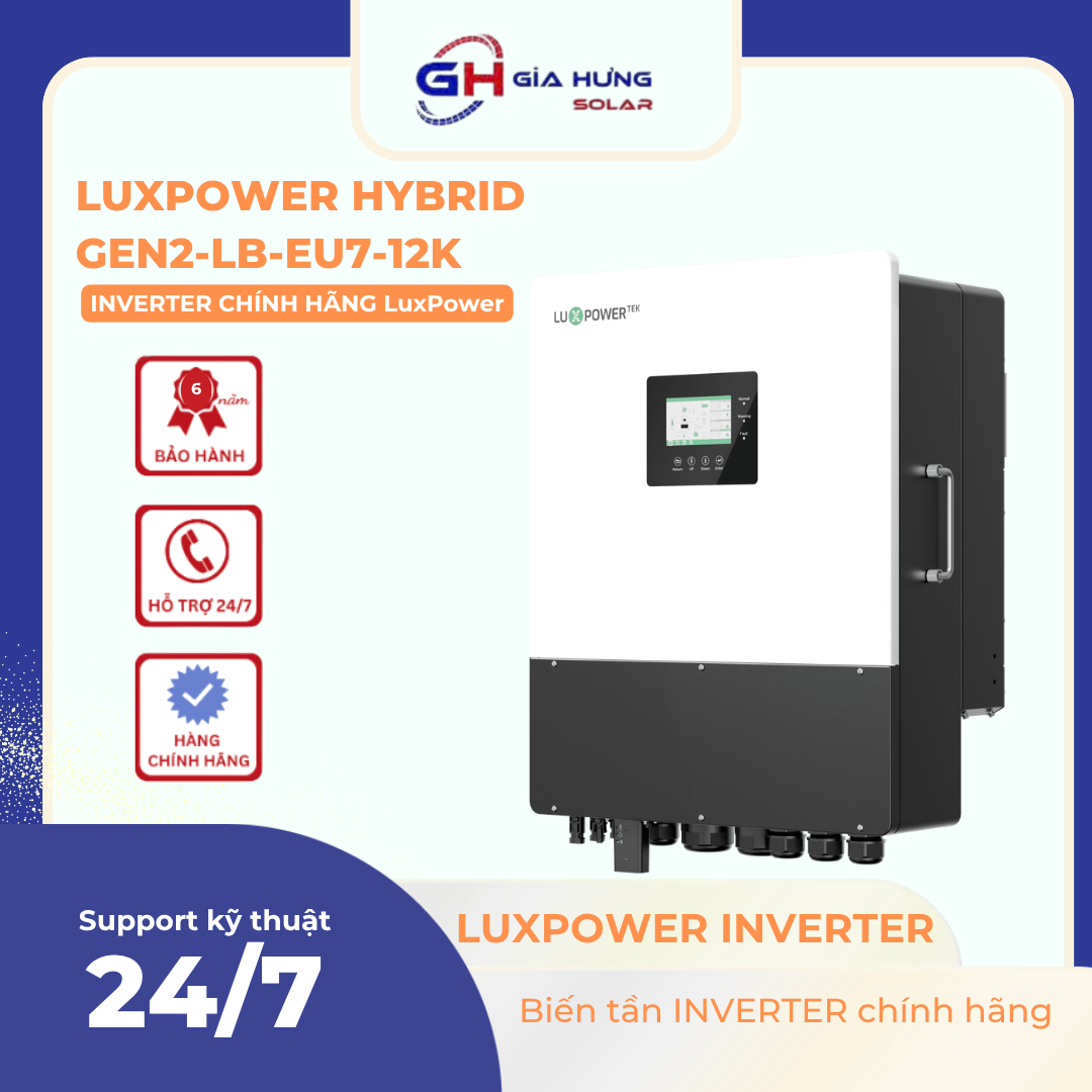 Inverter Luxpower Hybrid Gen2-LB-EU7-12K
