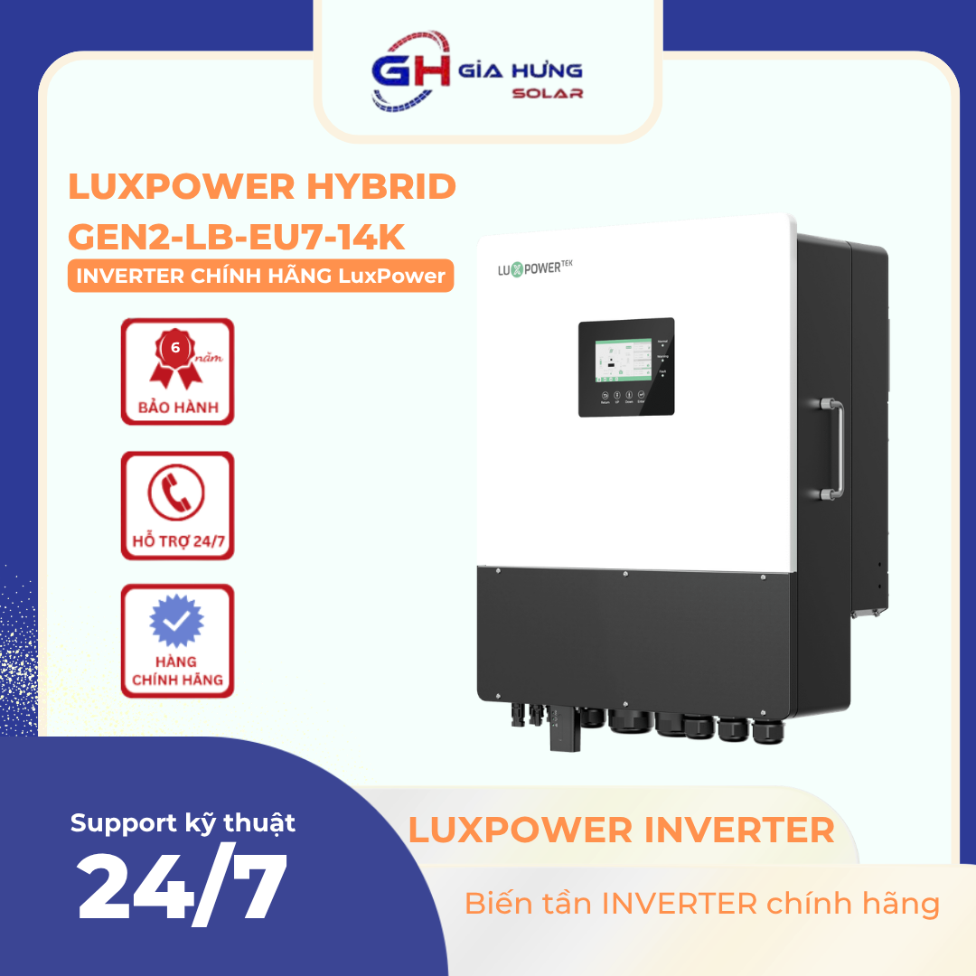 Inverter Luxpower Hybrid Gen2-LB-EU7-14K