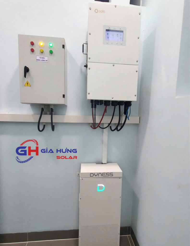 Dự án điện mặt trời hệ Hybrid công suất 12kW nhà chú Tôn – Vũng Tàu